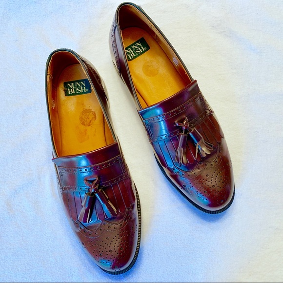 Nunn Bush Tassel Kiltie Loafer,  Burgundy 9.5 D main image 7